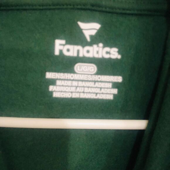 Green Bay Packers Fanatics Branded Extra Point‎ Pullover Hoodie Green Large NWT - Picture 5 of 8